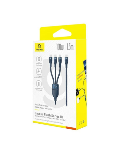 CABLU alimentare si date Baseus One-for-three,...