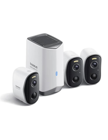 CAMERA IP Exterior Baseus N1, KIT 3 camere 2K +...