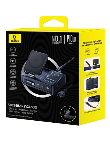 INCARCATOR retea Baseus NOMOS 5-in-1 Desktop...