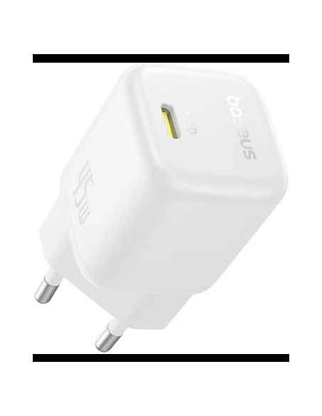 INCARCATOR retea Baseus PicoGo GaN, Quick Charge 45W, 1 x USB Type-C 5V/3.0A, alb "P10176800213-00" - 6932172678388