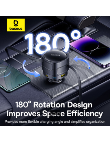 INCARCATOR auto Baseus Enjoyment Max, Quick...