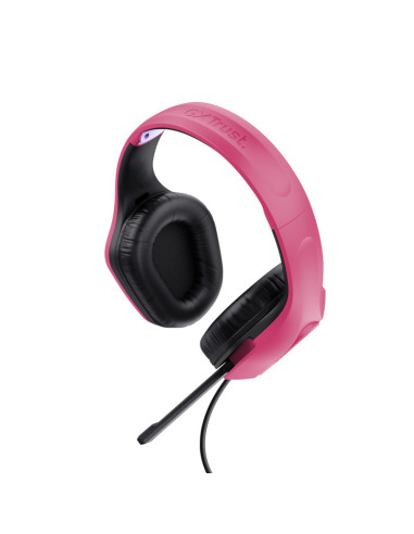 Casti audio TRUST Casti Trust GXT415P Zirox, roz