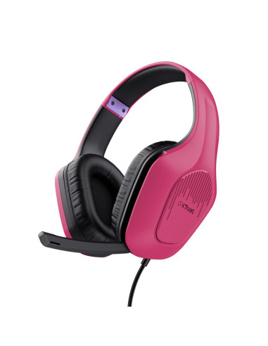 Casti audio TRUST Casti Trust GXT415P Zirox, roz