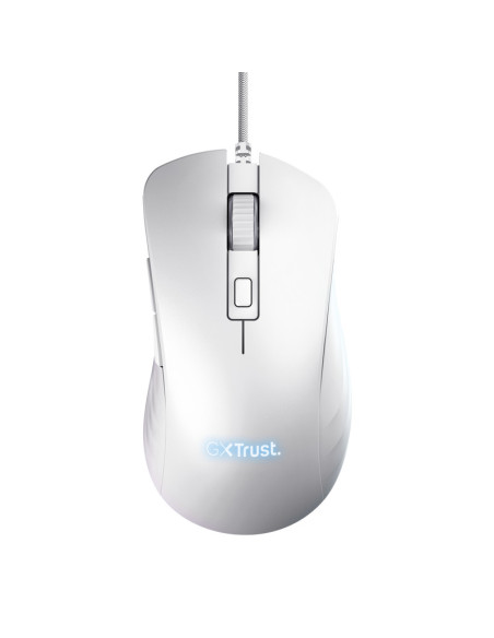 Mouse TRUST Mouse Trust GXT924W YBAR+ 25600 DPI, alb