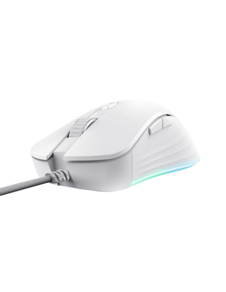 Mouse TRUST Mouse Trust GXT924W YBAR+ 25600 DPI, alb