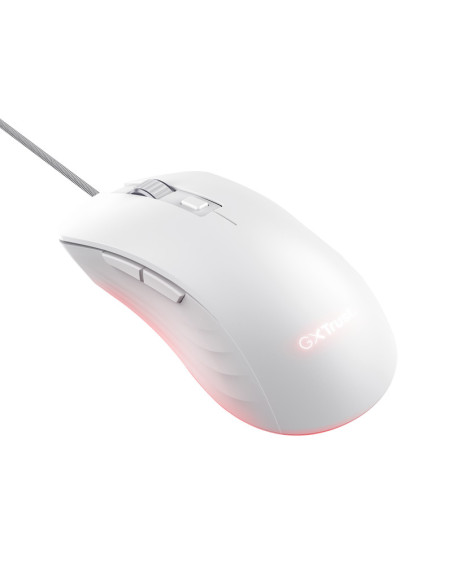 Mouse TRUST Mouse Trust GXT924W YBAR+ 25600 DPI, alb
