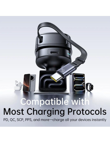 INCARCATOR auto Baseus PrimeTrip VR1, Quick...