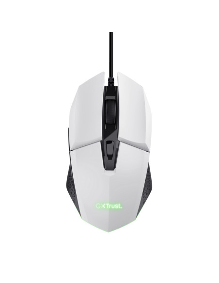 Mouse TRUST Mouse Trust GXT109W FELOX 6400 DPI, alb
