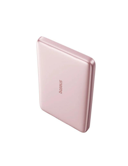 POWER BANK Baseus PicoGo, 5000mAh, 20W, 1 x USB Type-C, prindere magnetica incarcare wireless 15W, cablu integrat USB Type-C la