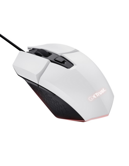 Mouse TRUST Mouse Trust GXT109W FELOX 6400 DPI, alb