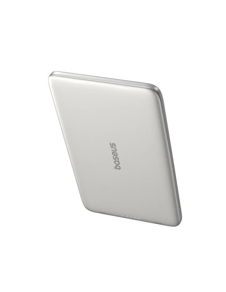 POWER BANK Baseus PicoGo AM41, 5000mAh, 20W, prindere magnetica, 1 x USB Type-C, cablu inclus USB Type-C la USB Type-C 0.3m, tit