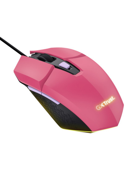 Mouse TRUST Mouse Trust GXT109P FELOX 6400 DPI, roz