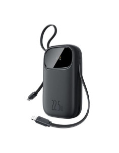 POWER BANK Baseus Qpow3, 10000mAh, 22.5W, 1 x USB, cablu...