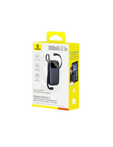 POWER BANK Baseus Qpow3, 10000mAh, 22.5W, 1 x...