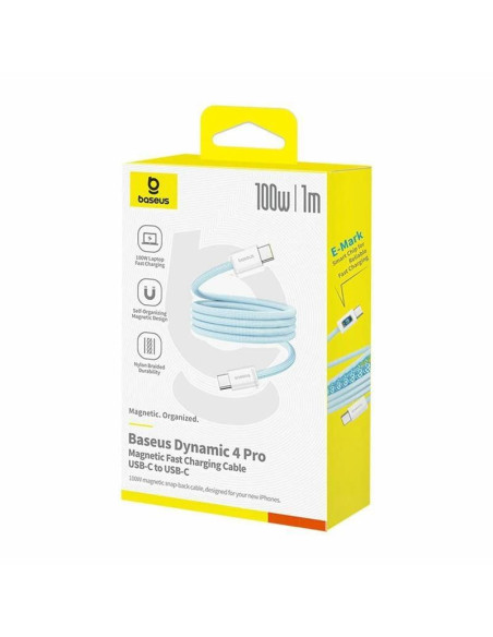 CABLU alimentare si date Baseus Dynamic 4 Pro, Fast Charging Data Cable pt. smartphone, USB Type-C la USB Type-C 100W, 1m, braid