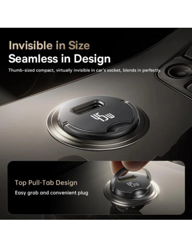 INCARCATOR auto Baseus PrimeTrip VP2, Quick...