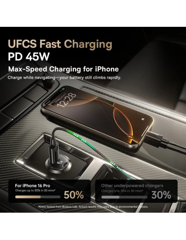 INCARCATOR auto Baseus PrimeTrip VP2, Quick...