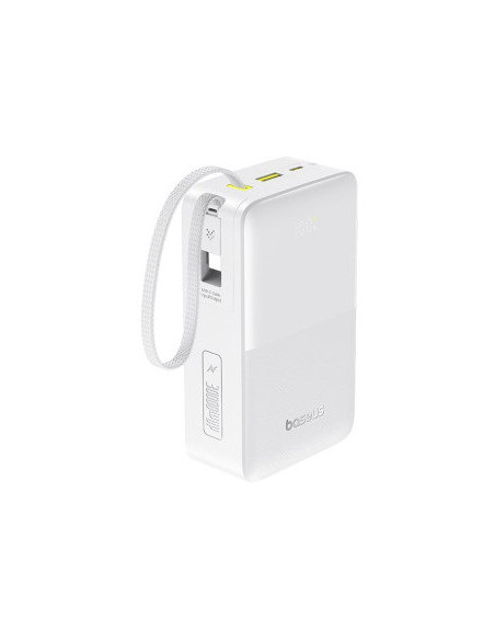 POWER BANK Baseus EnerFill FC51 Bipow 2 Pro Digital, capacitate 30000mAh 22.5W, 1 x USB, 1 x USB Type-C, cablu integrat USB Type
