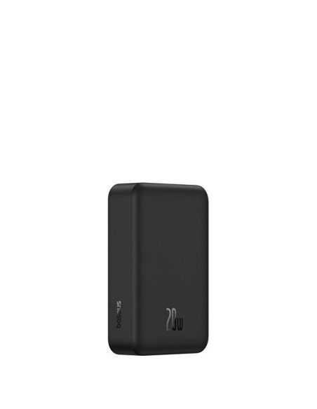 POWER BANK Baseus EnerFill FM41 Mini Magnetic, include cablu USB Type-C la USB Type-C 20V/3A 30cm, capacitate 20000mAh 20W, negr