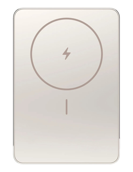 Acumulator extern Xiaomi Super Slim Magnetic BHR08PLGL, 5000 mAh, Wireless 15 W, 22.5 W USB Type-C (Auriu) "BHR08PLGL"