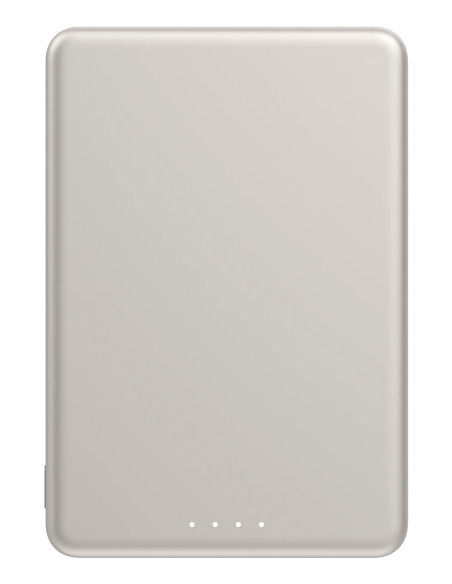 Acumulator extern Xiaomi Super Slim Magnetic BHR08PLGL, 5000 mAh, Wireless 15 W, 22.5 W USB Type-C (Auriu) "BHR08PLGL"