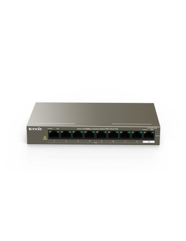 SWITCH TENDA unmanaged, 9 porturi RJ-45 10/100...