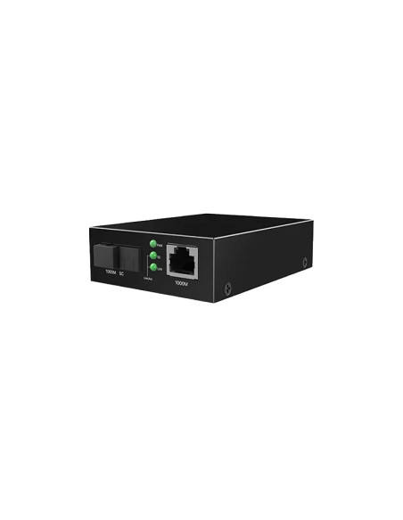 MEDIA CONVERTOR Tenda Single-Mode, 1 x RJ45 port, 1 x GE SC port, distanta 3km, Transmit:1550nm Receive:1310nm, metalic "TFC300B