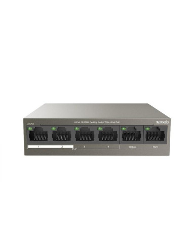 SWITCH PoE Tenda fara management 6 porturi (4 x...