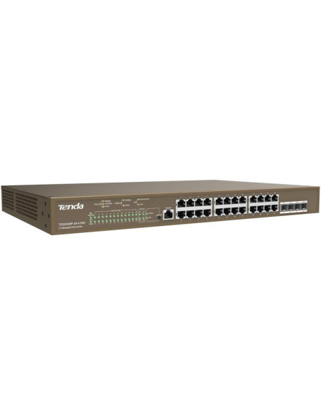 TENDA 24PORT GIGABIT L3 MANAGED SWITCH "TEG5328P-24-410W"