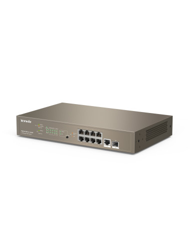 SWITCH PoE Tenda cu management L3 cu 10 porturi...