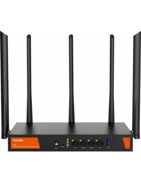 ROUTER Tenda, 802.11ax, AX3000 Dual Band, 1 x gigabit WAN, 3 x gigabit LAN , antene 5 externe, "W30E"