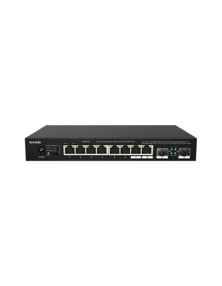 SWITCH Tenda fara management 8 porturi Ethernet 2,5 Gbps ?i 2 sloturi SFP 2,5 Gbps, carcasa metalica, rackabil "TEM2010F"