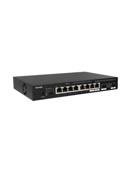 SWITCH Tenda fara management 8 porturi Ethernet 2,5 Gbps ?i 2 sloturi SFP 2,5 Gbps, carcasa metalica, rackabil "TEM2010F"