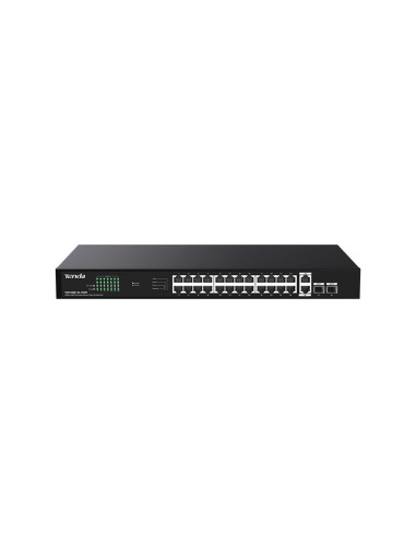 SWITCH TENDA unmanaged, 24 porturi POE+ RJ-45...