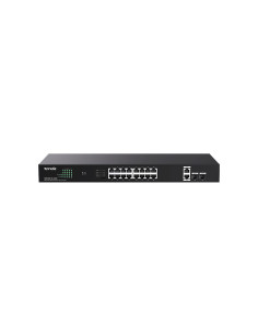 SWITCH TENDA unmanaged, 16 porturi POE RJ-45 gigabit, 2...