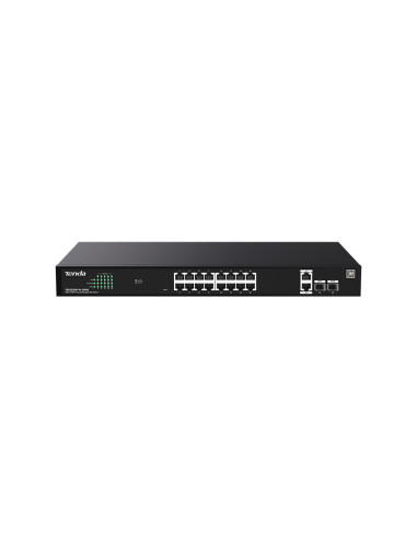 SWITCH TENDA PoE cloud managed, 18 GE+2 SFP...