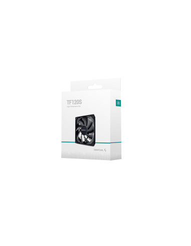 VENTILATOR DEEPCOOL PC TF120S BLACK, 120x120x25...