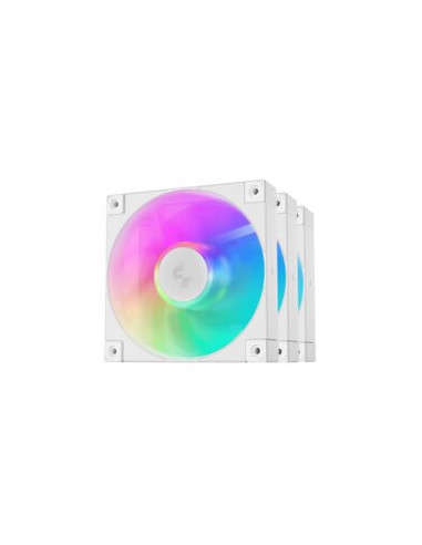 Set 3 ventilatoare DeepCool "FD12", 120mm, 400...