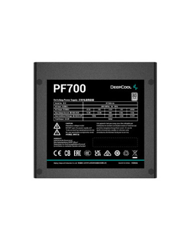 SURSA DEEPCOOL PF700, 700W(real), 120mm silent...