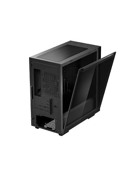 CARCASA DEEPCOOL MACUBE 110, Micro ATX, fara sursa, sticla securizata, 1 x fan, USB 3.0 x 2, Jack 3.5mm, mesh, "R-MACUBE110-BKNG