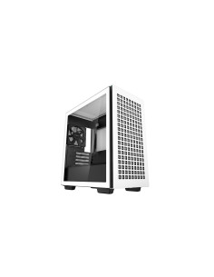 CARCASA DEEPCOOL CH370 WH, Micro ATX, fara sursa, sticla...