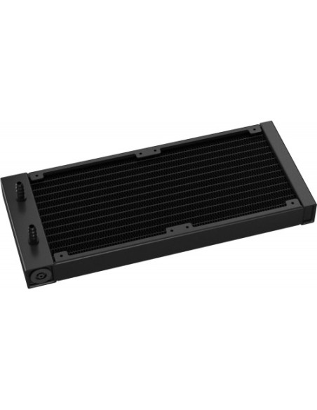 COOLER DeepCool "LS520S Zero Dark", lichid, skt. Intel LGA1700/1200/115x,AMD AM5/AM4, radiator aluminiu,3100 RPM,2x120mm,500-250