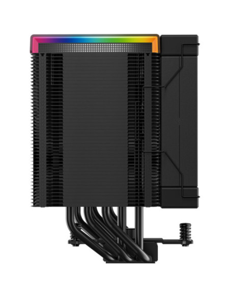 COOLER DeepCool "AK500 DIGITAL PRO" skt. Intel si AMD, racire cu aer, vent. 120mm, 500 - 1750 rpm, 5 heatpipes, inaltime 162mm,