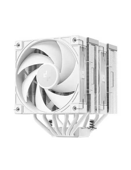 COOLER DeepCool "AK620 G2 WH" skt. Intel si AMD, racire cu aer, vent. 2 x 120mm, 2000 rpm, 6 heatpipes, inaltime 159mm, top cove