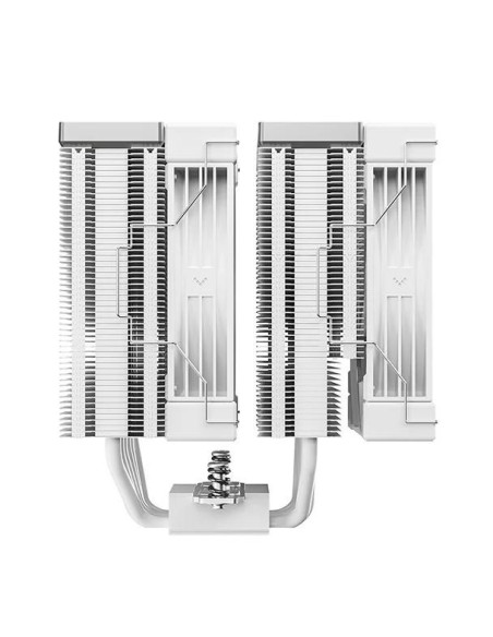 COOLER DeepCool "AK620 G2 WH" skt. Intel si AMD, racire cu aer, vent. 2 x 120mm, 2000 rpm, 6 heatpipes, inaltime 159mm, top cove