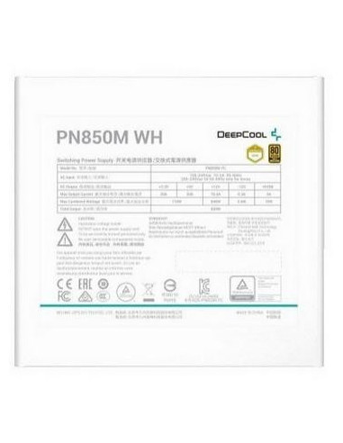 SURSA DeepCool "PN850-M Wh", 850W, certificare...