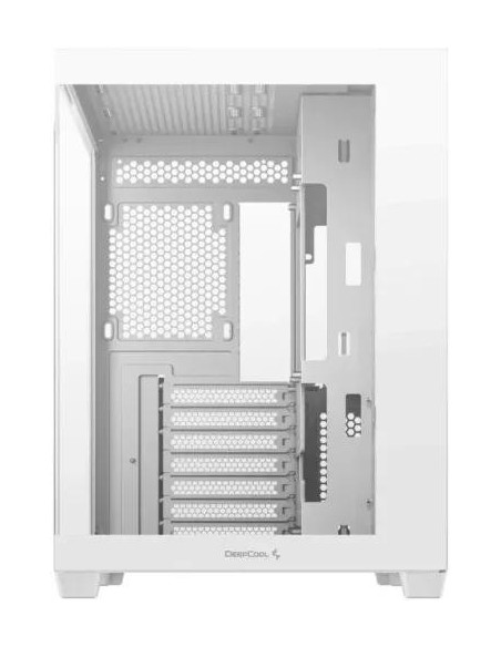 CARCASA DeepCool "CG530 WH", middle tower, gaming, fara sursa, suporta 14xfan, , PSU shroud, USB Type-C x 1, USB 3.2 gen1 x 2, a