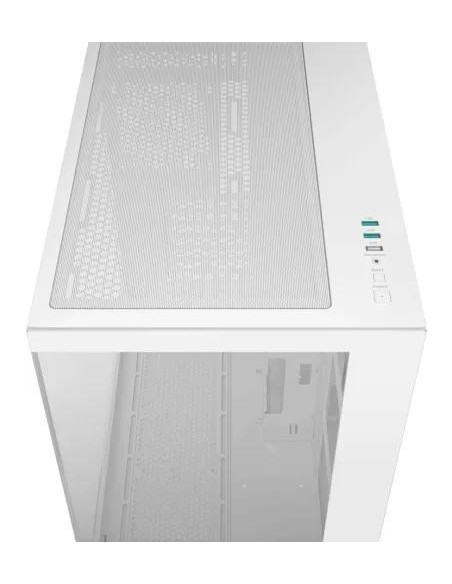 CARCASA DeepCool "CG530 WH", middle tower, gaming, fara sursa, suporta 14xfan, , PSU shroud, USB Type-C x 1, USB 3.2 gen1 x 2, a