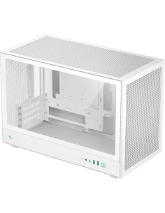 CARCASA DeepCool "CH260 WH", mini tower, gaming, fara...