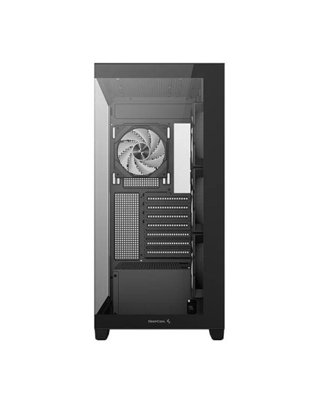 CARCASA gaming "CG580 4F V2", middle tower, ATX, fara sursa, sticla securizata, suporta 8xfan, inclus 4xfanx120mm, ARGB, negru,